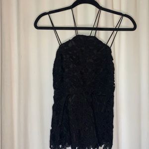 Black Lace Tank